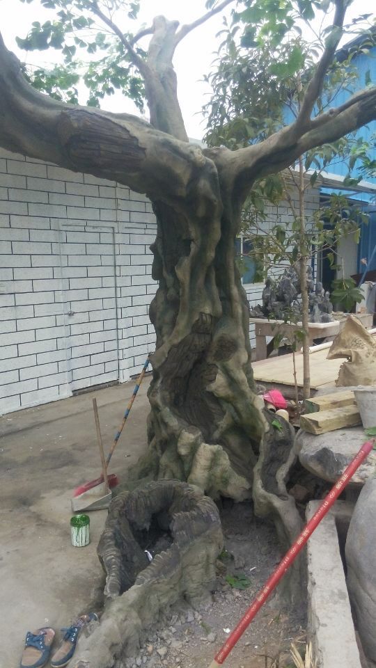 昌平农庄假树雕塑